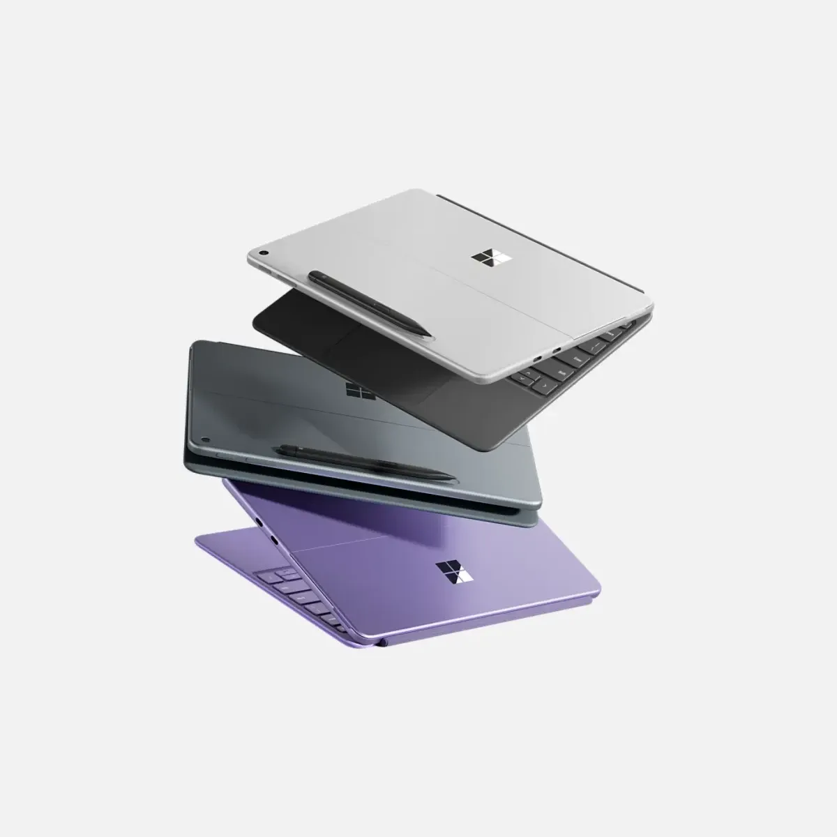 تبلت مایکروسافت سرفیس پرو ۱۲ مدل Surface Pro 12 X Plus-16/512GB-پلاتینیوم - Thumbnail 4