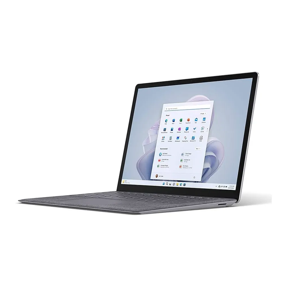 لپتاپ مایکروسافت سرفیس لپتاپ 5 سایز ۱۳.5 اینچی مدل Surface Laptop 5 Core i5-8/512GB-پلاتینیوم