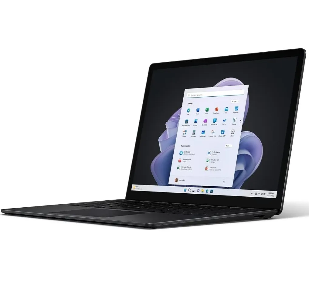 لپتاپ مایکروسافت سرفیس لپتاپ 5 سایز ۱۳.5 اینچی مدل Surface Laptop 5 Core i5-8/512GB-مشکی
