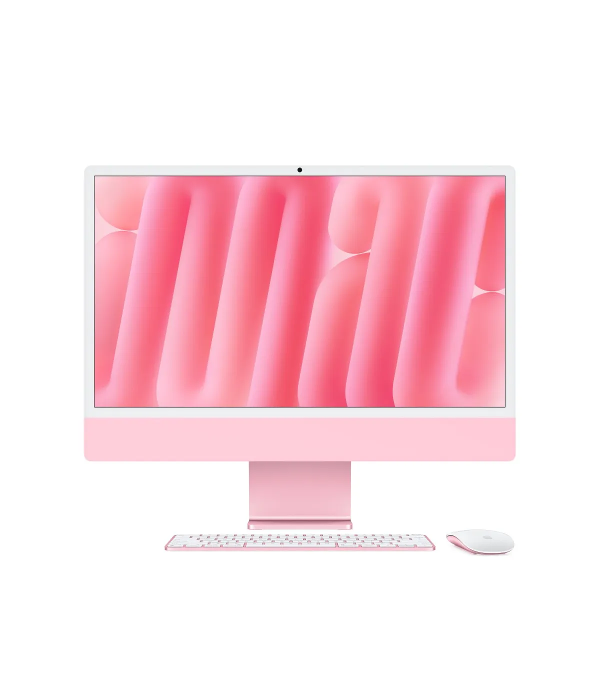 آی مک ۲۴ اینچی M4 اپل مدل MWV43 iMac M4 (10-Core CPU) 16GB/256GB- رنگ صورتی