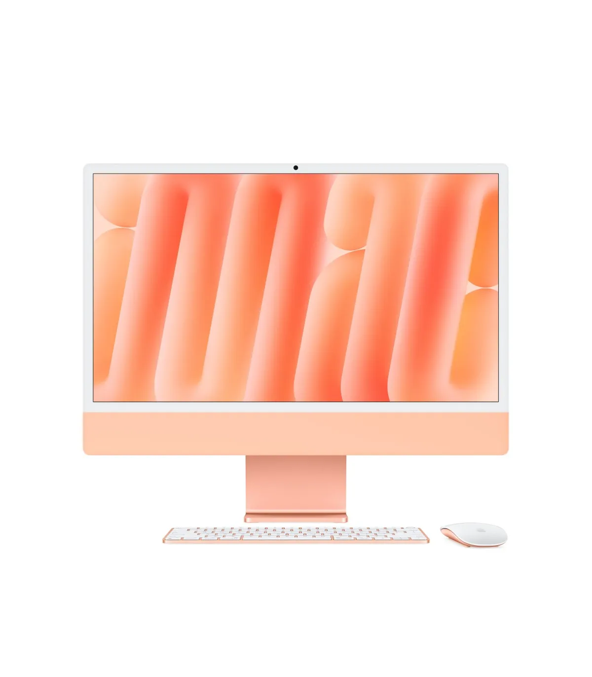 آی مک ۲۴ اینچی M4 اپل مدل MWV83 iMac M4 (10-Core CPU) 16GB/256GB- رنگ نارنجی