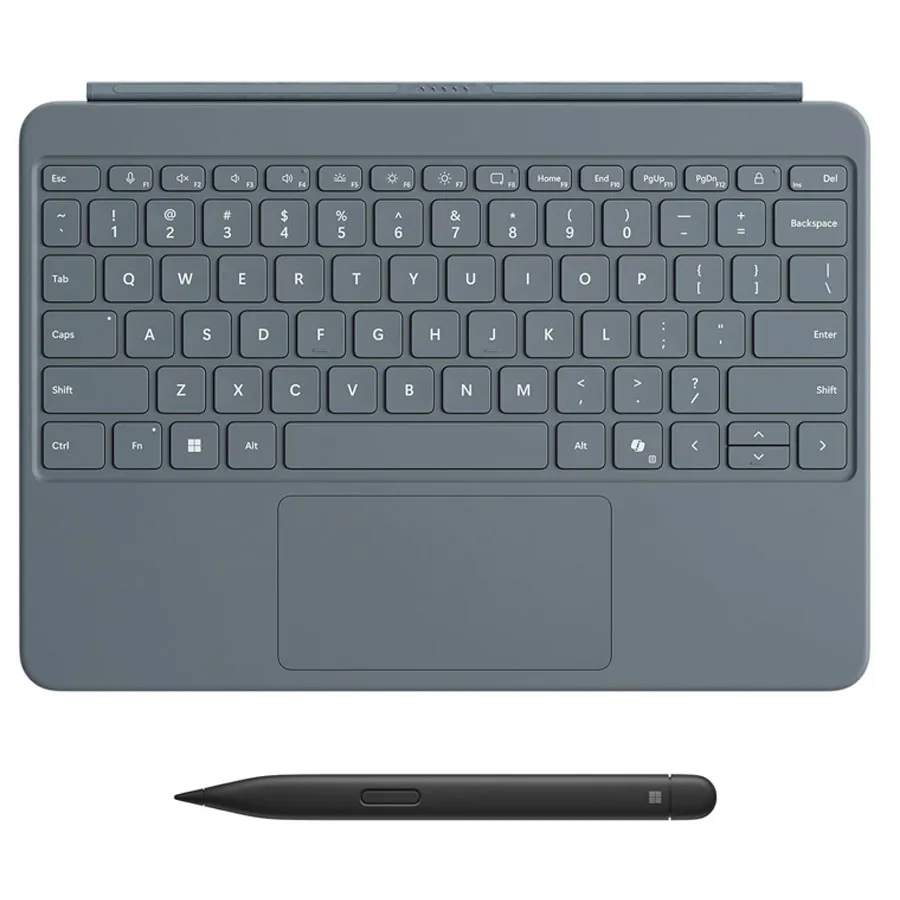 کیبورد سرفیس پرو ۱۲ اینچی با دکمه Copilot و قلم Slim Pen 2-اوشن