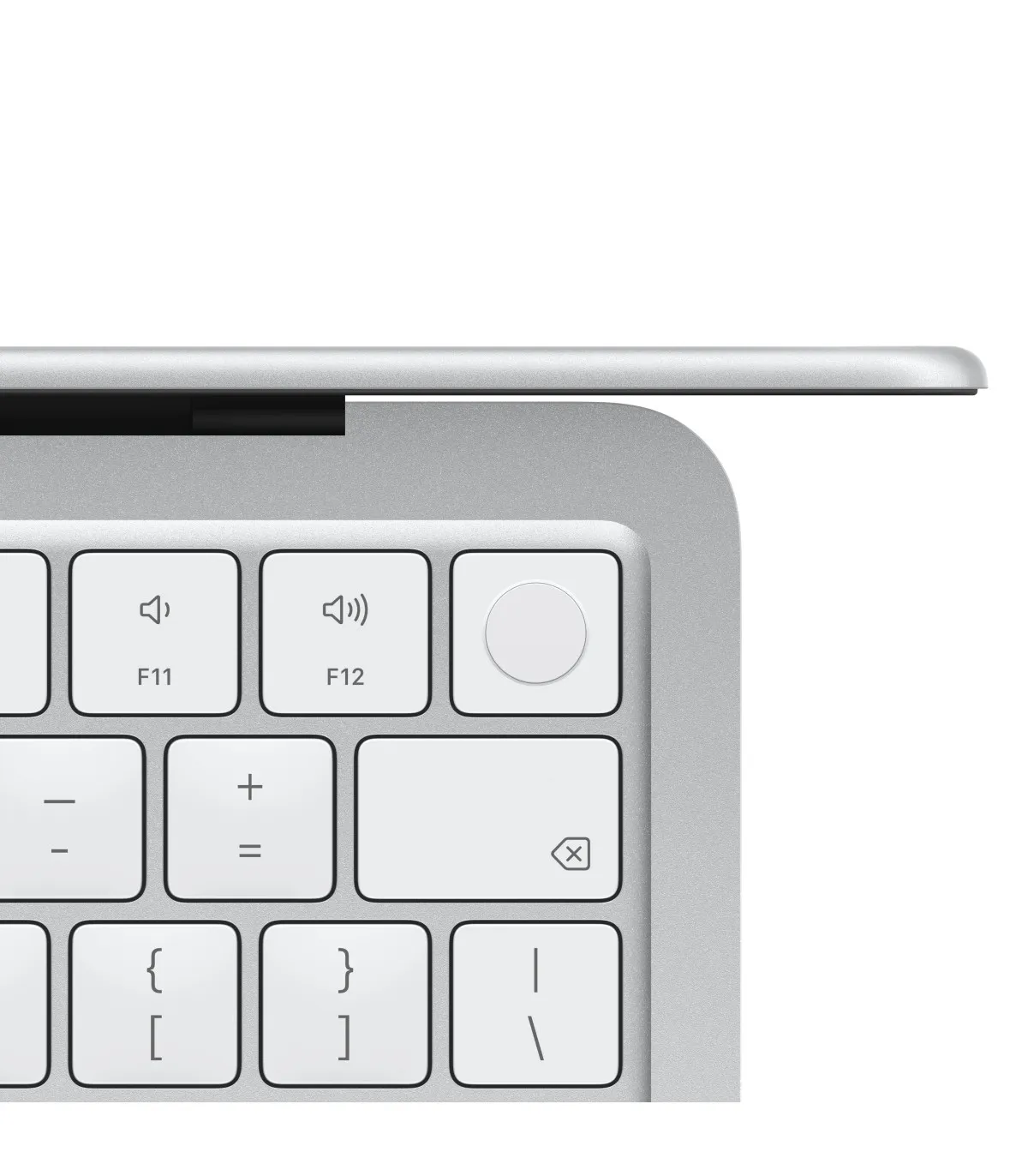 مک بوک نئو با چیپ A18 Pro مدل MacBook Neo 8/512GB- رنگ نقره‌ای - Thumbnail 3