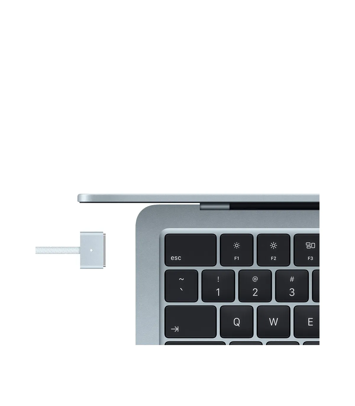 مک بوک ایر 15 اینچ M5 مدل MDVQ4 MacBook Air M5 16/512GB-رنگ آبی آسمانی - Thumbnail 6