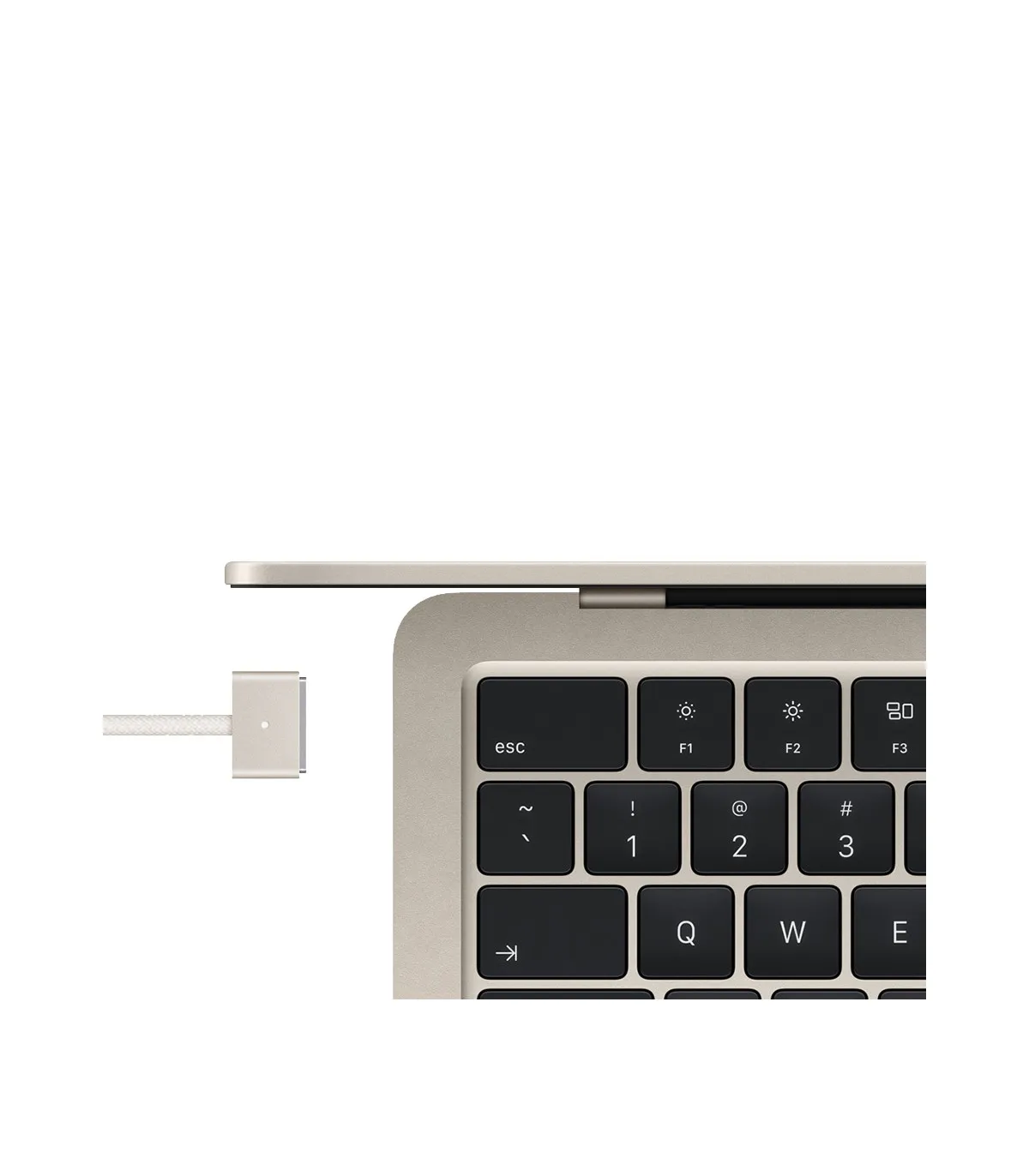 مک بوک ایر 15 اینچ M5 مدل MDVF4 MacBook Air M5 24GB/1TB-رنگ استارلایت - Thumbnail 6