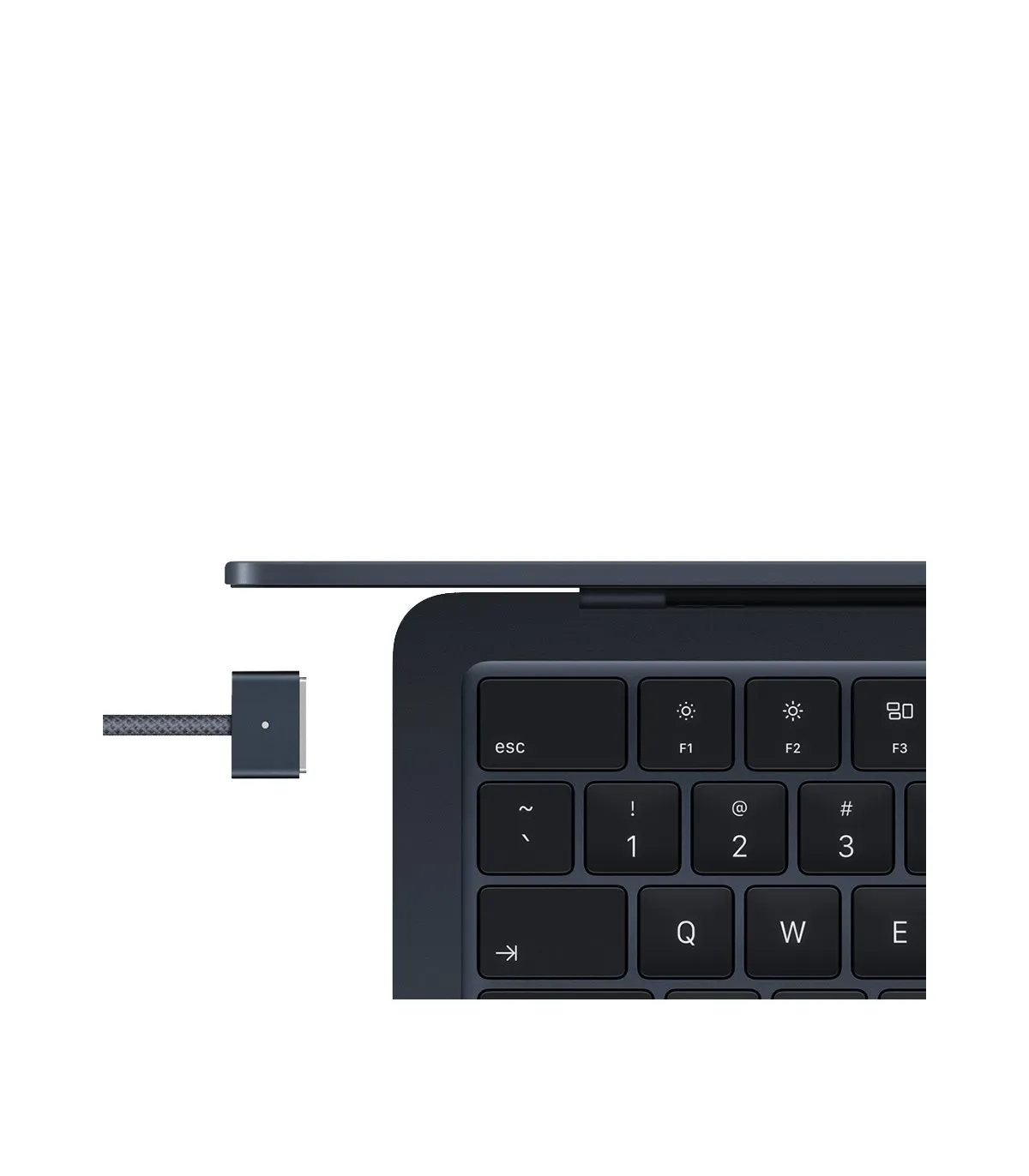 مک بوک ایر 15 اینچ M5 مدل MDVN4 MacBook Air M5 24GB/1TB-رنگ میدنایت - Thumbnail 6